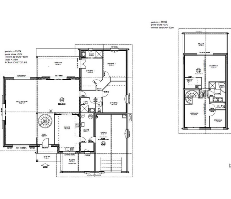 Plan-de-Maison-Lande-contemporaine