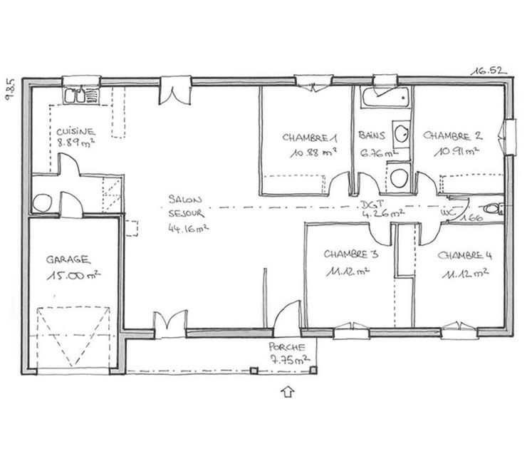 Plan-de-Maison-modulable-Tremolat-Arcachon-110m2