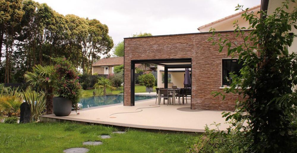 maison contemporaine prestige avec terrasse