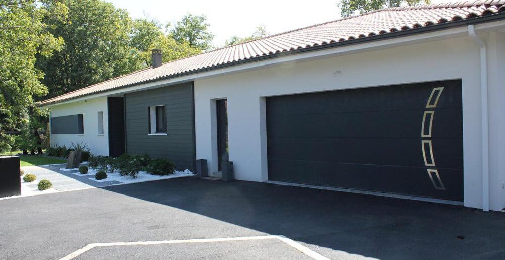 villa design avec garage