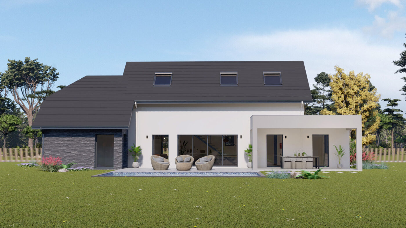 Maison contemporaine Béarnaise 162