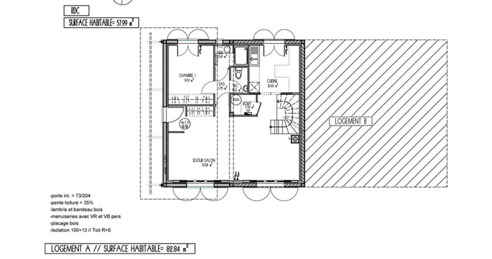 Plan-Maison-Lande-traditionnelle-logt-A-rdc