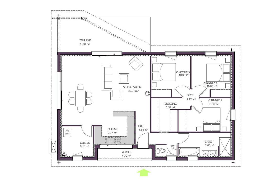 Plan-Maison-moderne-Helios-bas-de-pentes-terrasse-couverte-101m2