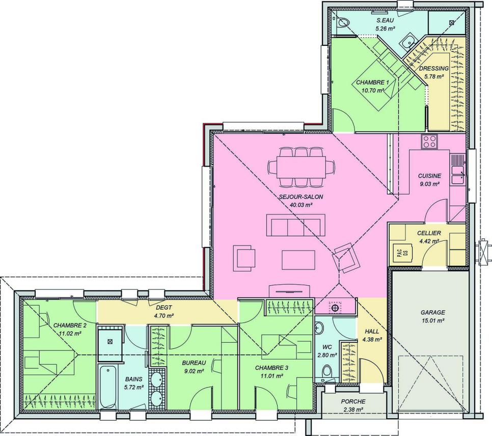 Plan-maison-Alba-en-L-plain pied-123m2