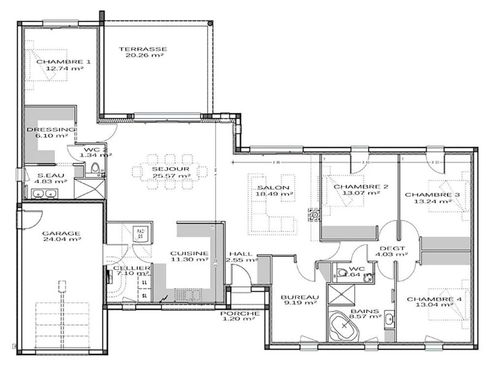 Plan-maison-contemporaine-Lycka-plain-pied-153m2