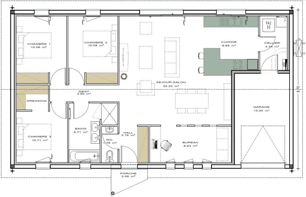 Plan-maison-contemporaine-Nova-100m2