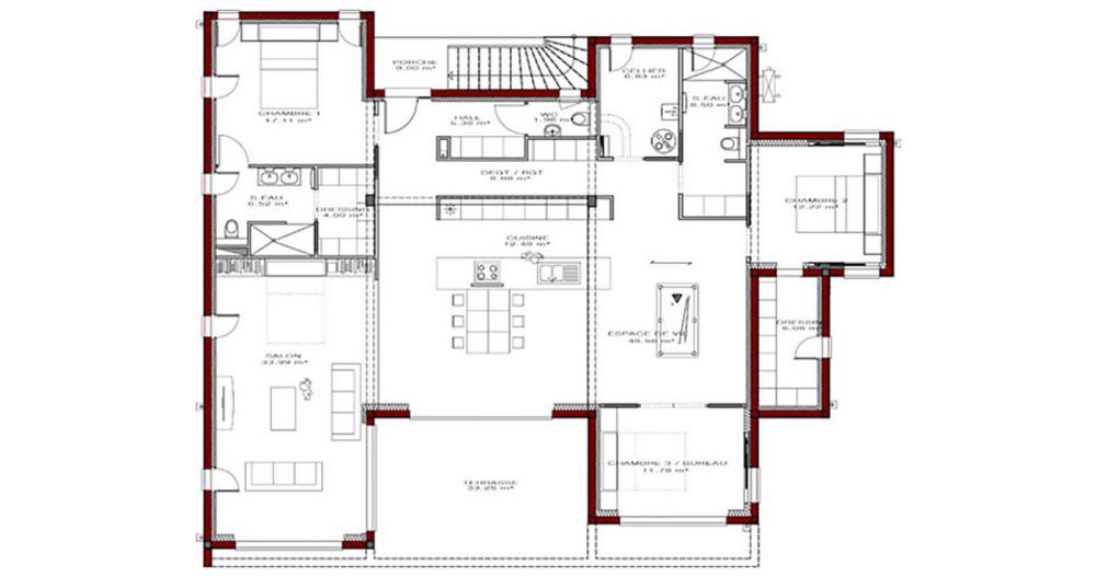 Plan-maison-lumineuse-Aion-RDC-185m2