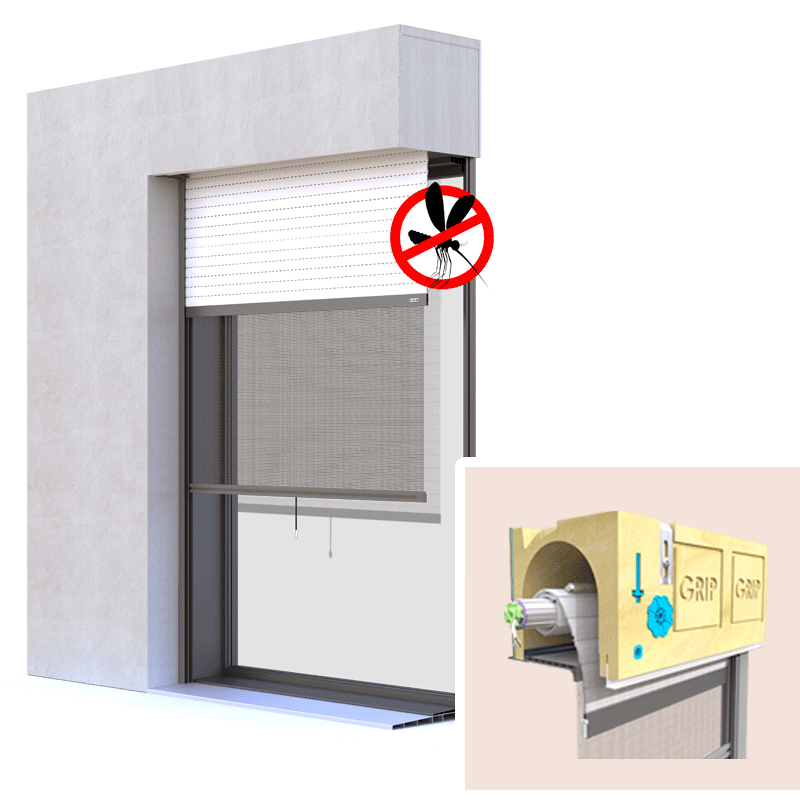 Les fenêtres avec volet roulant intégré : La solution pratique