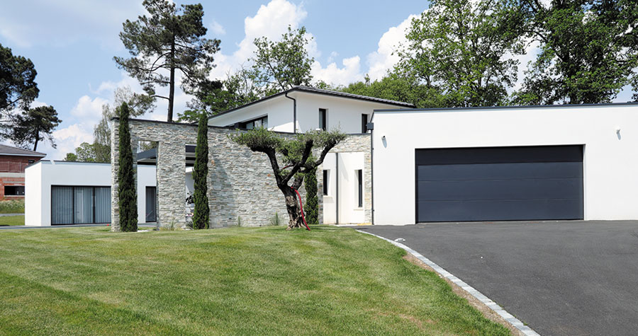 maison design avec jardin à bordeaux