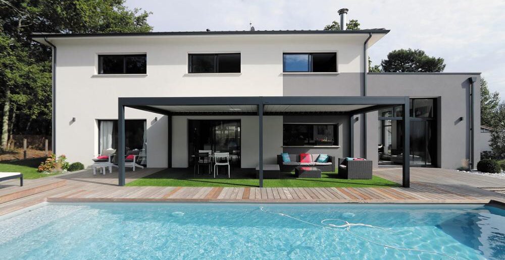 Maison design avec piscine
