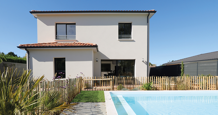 Une maison moderne au charme naturel