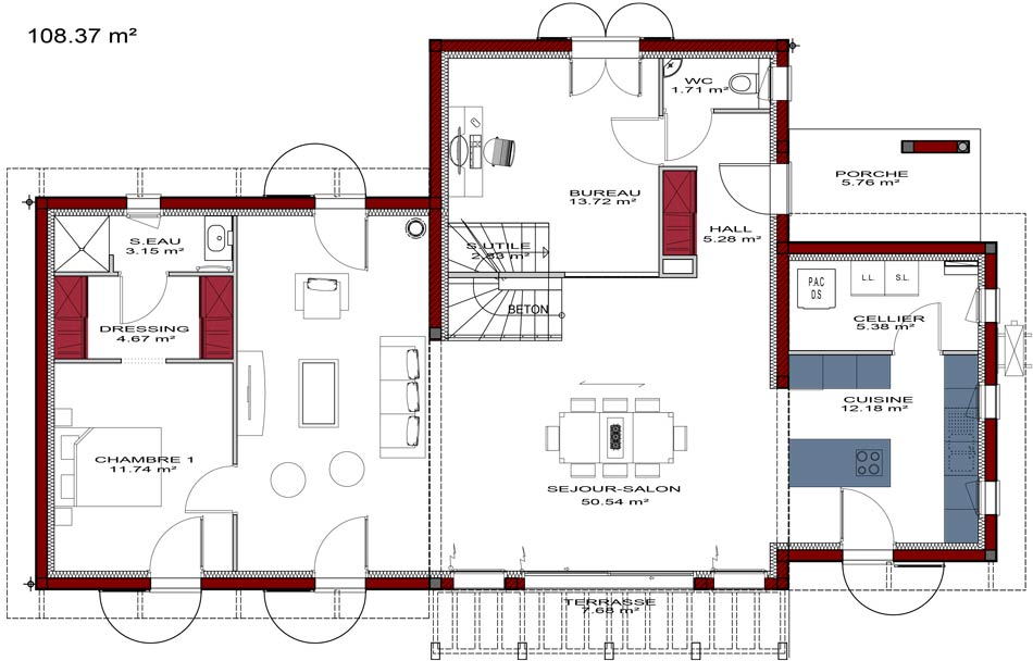 plan-grande-maison-basque-rez-de-chaussee