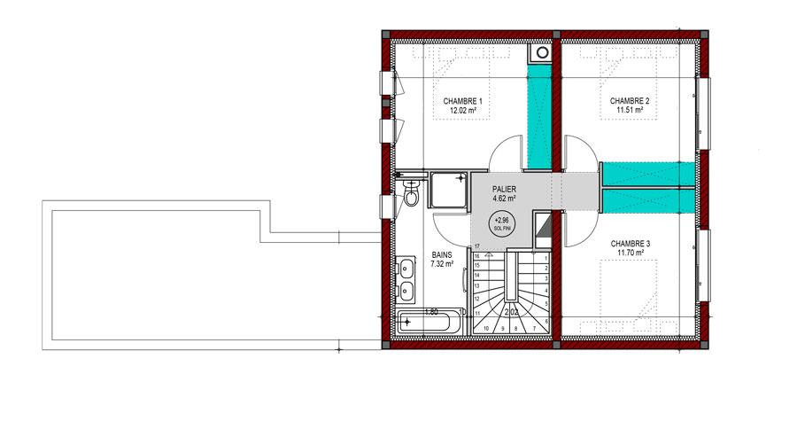 plan-maison-de-ville-etage-estrella