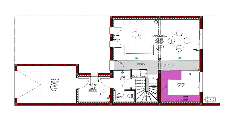 plan-maison-de-ville-rdc-estrella