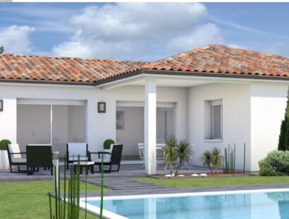 Villa de 130 m² avec terrasse et abris voiture à Dolmayrac