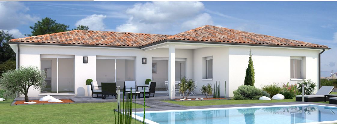 Villa de 130 m² avec terrasse et abris voiture à Dolmayrac