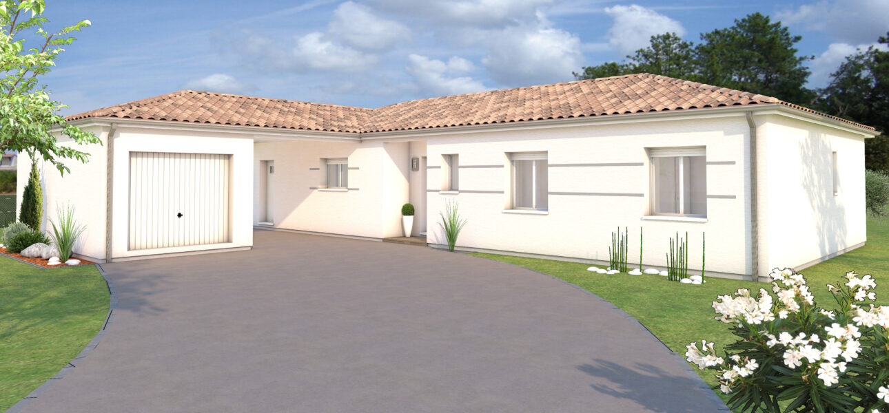 Villa de 120 m² avec porche et garage à Saint Sylvestre sur lot
