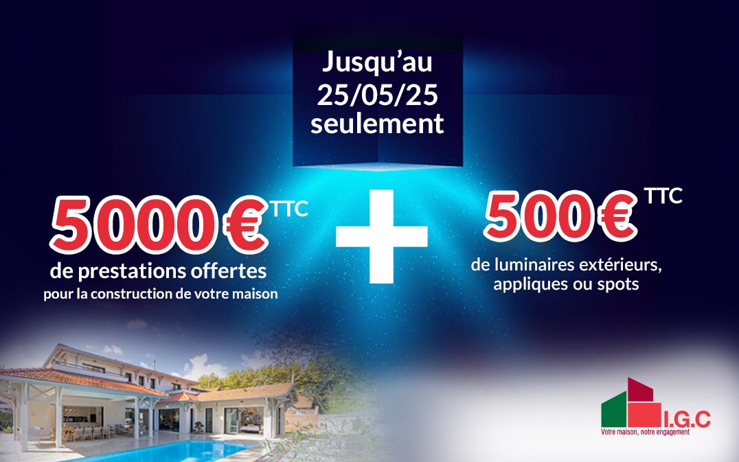 Offre jusqu'au 25 05 25