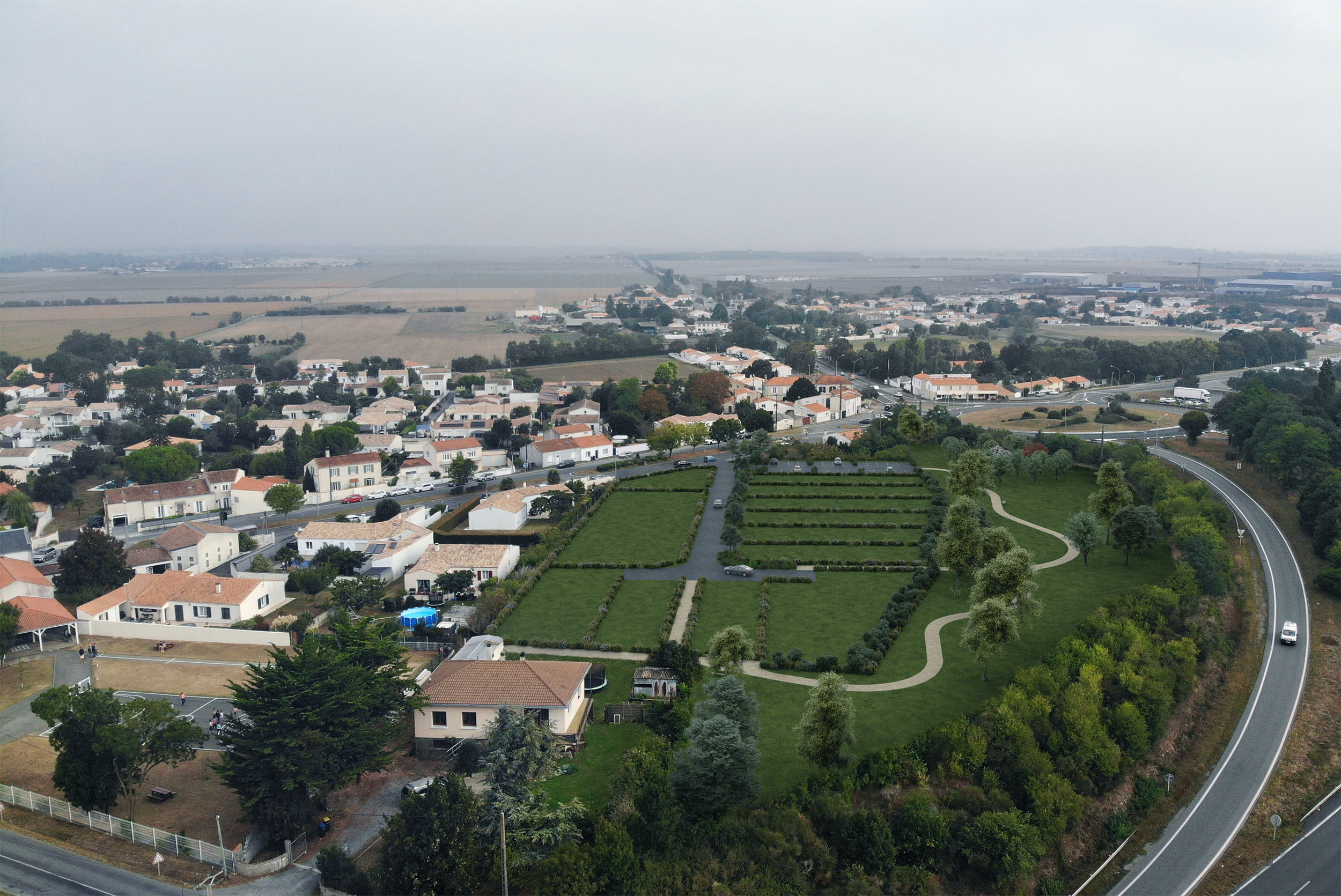 Terrain constructible Sainte-soulle  (Charente-Maritime 17)