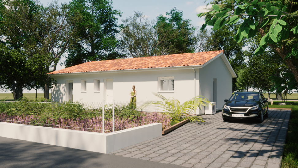 Maison + terrain Saint-germain-du-puch  (Gironde 33)