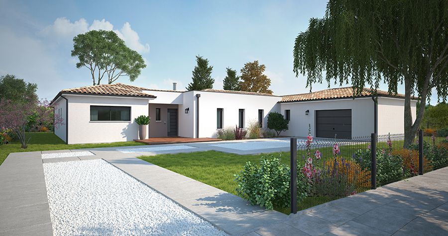 Maison + terrain Saint-sulpice-et-cameyrac  (Gironde 33)