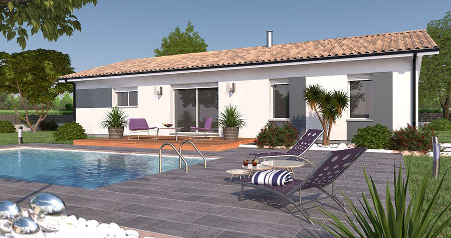 Terrain constructible Saint-caprais-de-blaye  (Gironde 33)