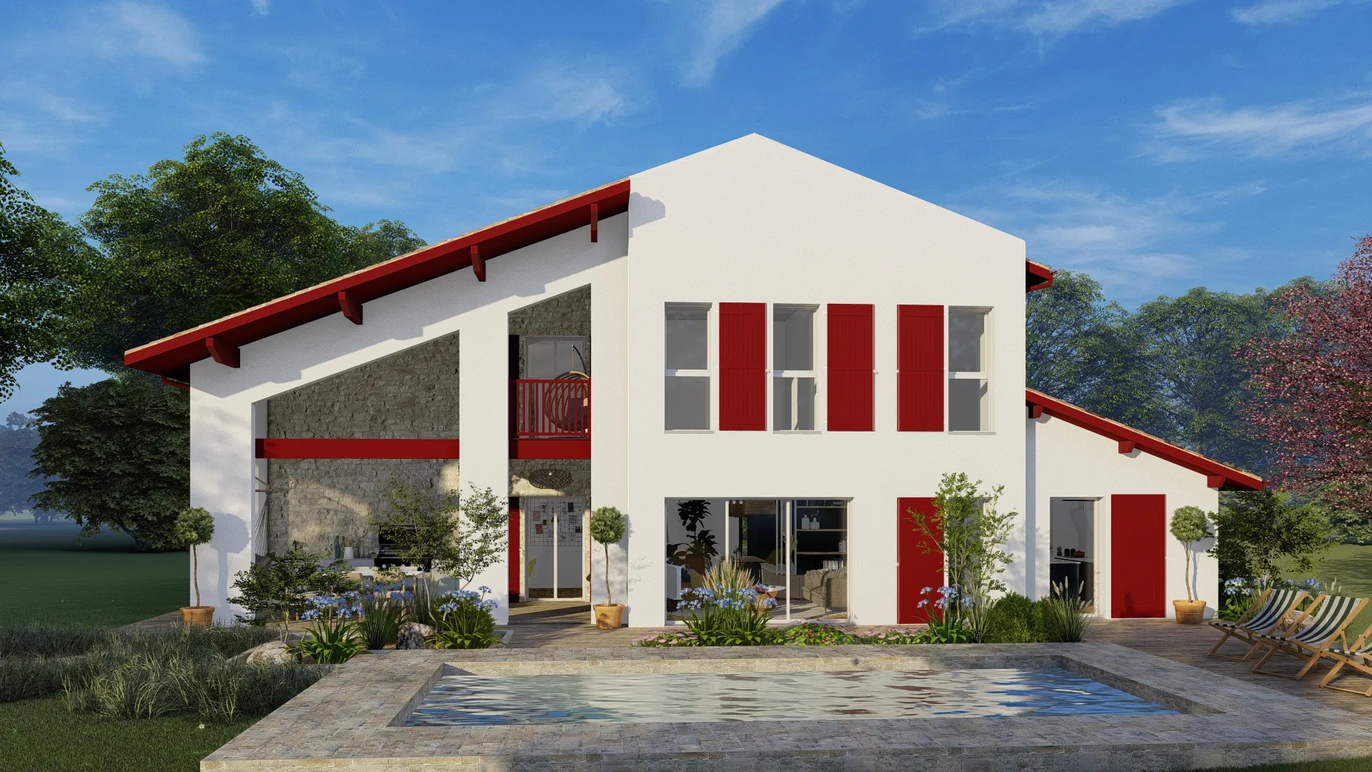 Maison + terrain Mimizan  (Landes 40)
