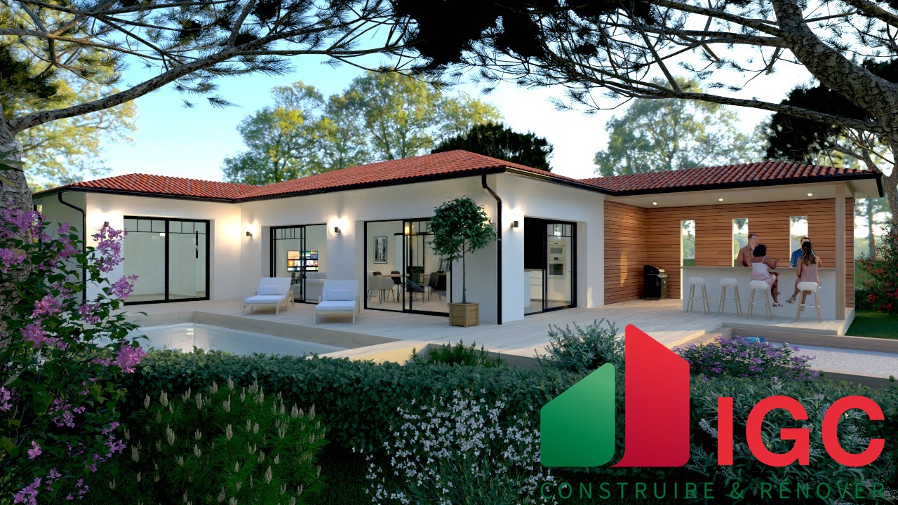 Maison + terrain Belin-béliet  (Gironde 33)