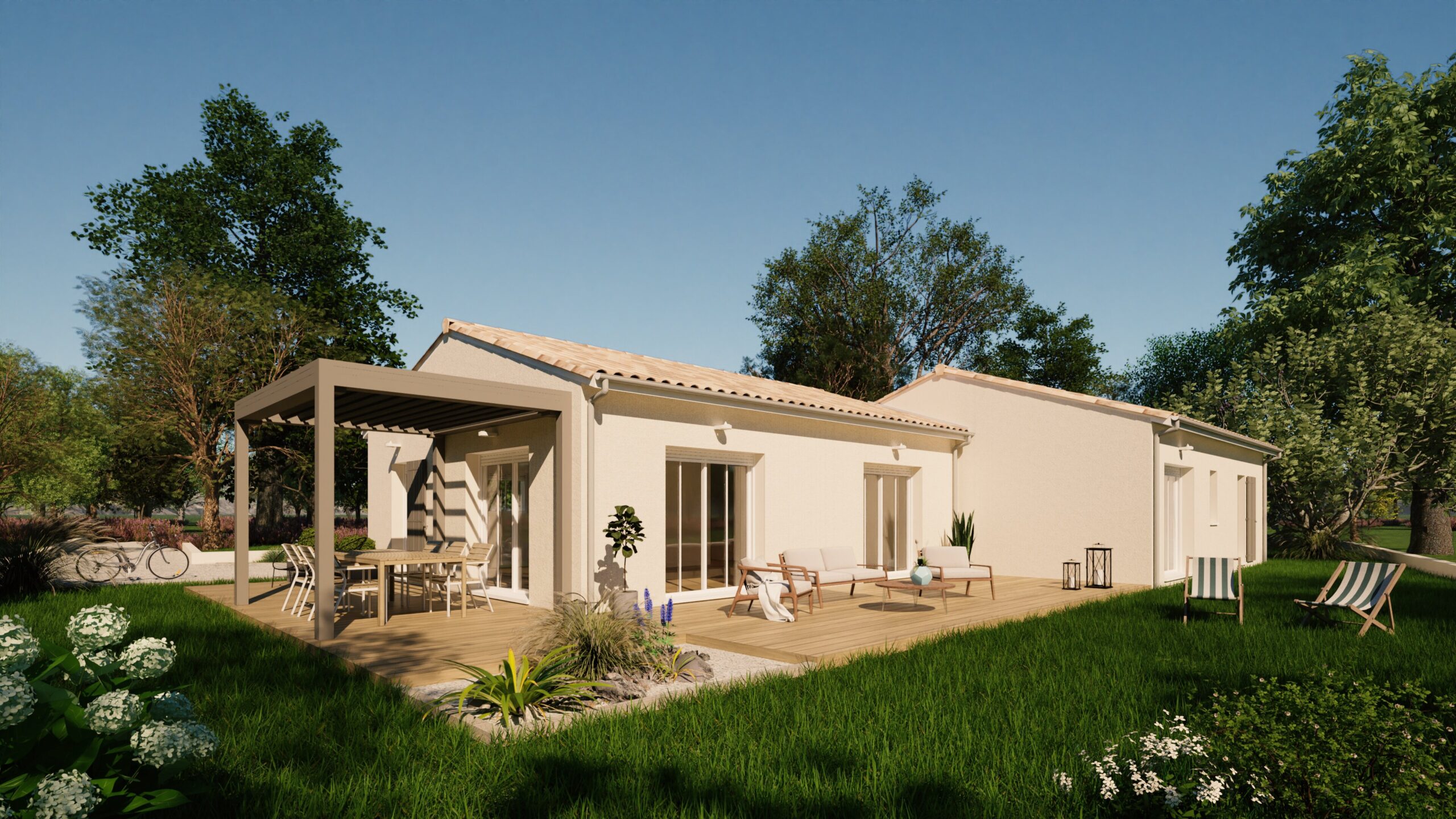 Maison + terrain Saint-médard-en-jalles  (Gironde 33)