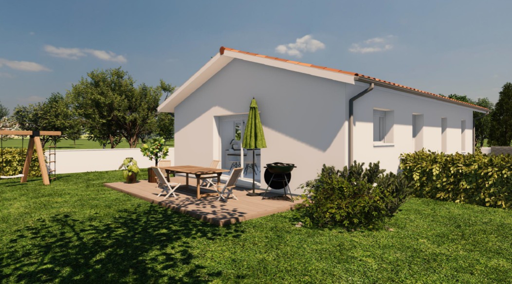 Maison + terrain Aureilhan  (Landes 40)