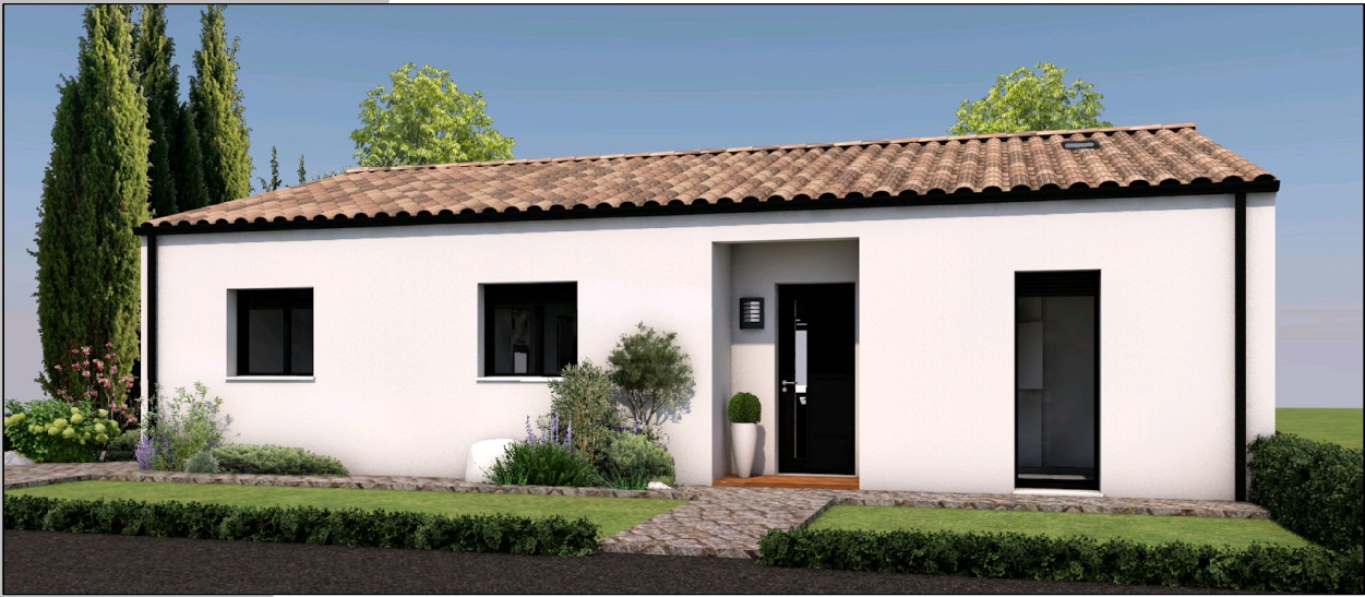Maison + terrain Romegoux  (Charente-Maritime 17)