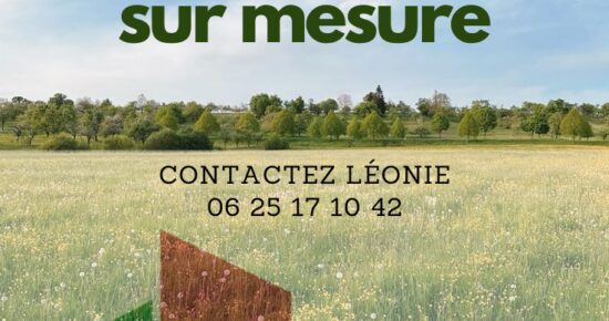 Terrain constructible Bourg  (Gironde 33)