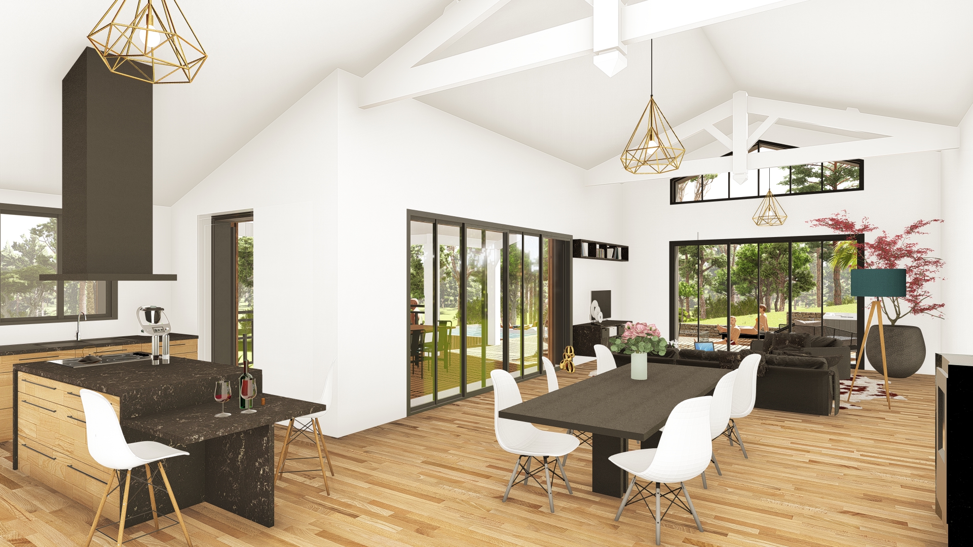 Maison + terrain Le porge  (Gironde 33)