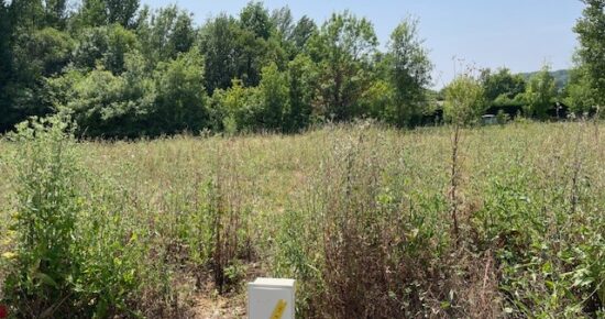 Terrain constructible Saint-caprais-de-lerm  (Lot et Garonne 47)