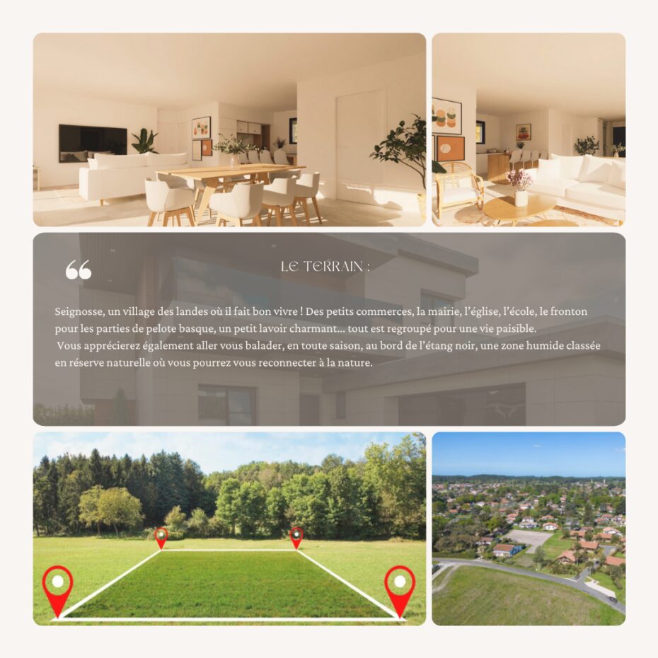 Maison avec terrain Seignosse  (Landes 40)