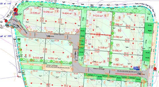 Terrain constructible Grézac  (Charente-Maritime 17)