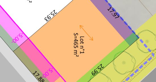 Terrain constructible Meursac  (Charente-Maritime 17)