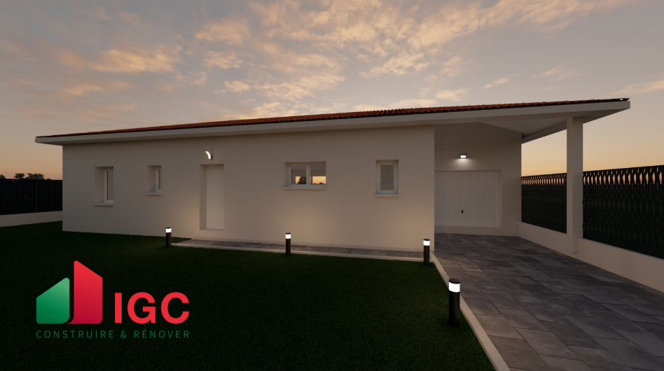 Maison + terrain Seyresse  (Landes 40)