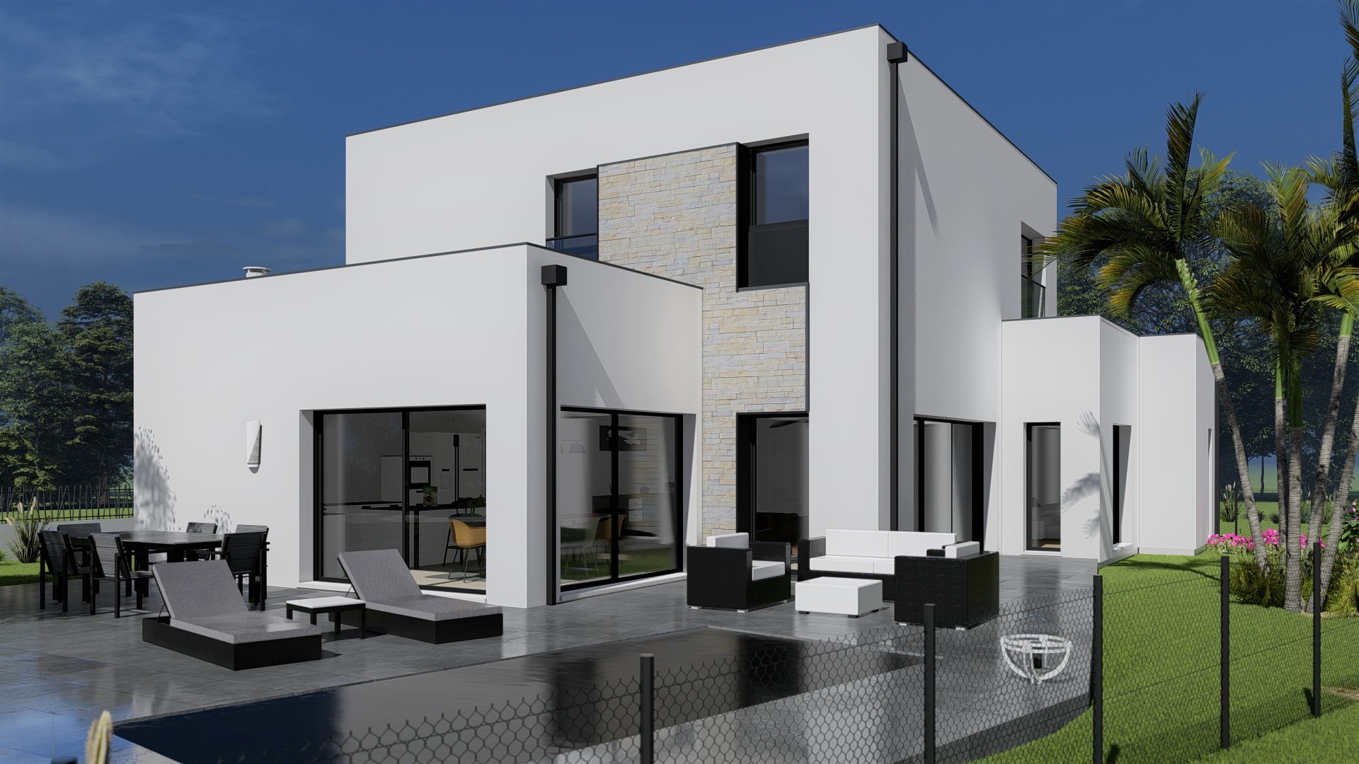 Maison + terrain Beychac-et-caillau  (Gironde 33)