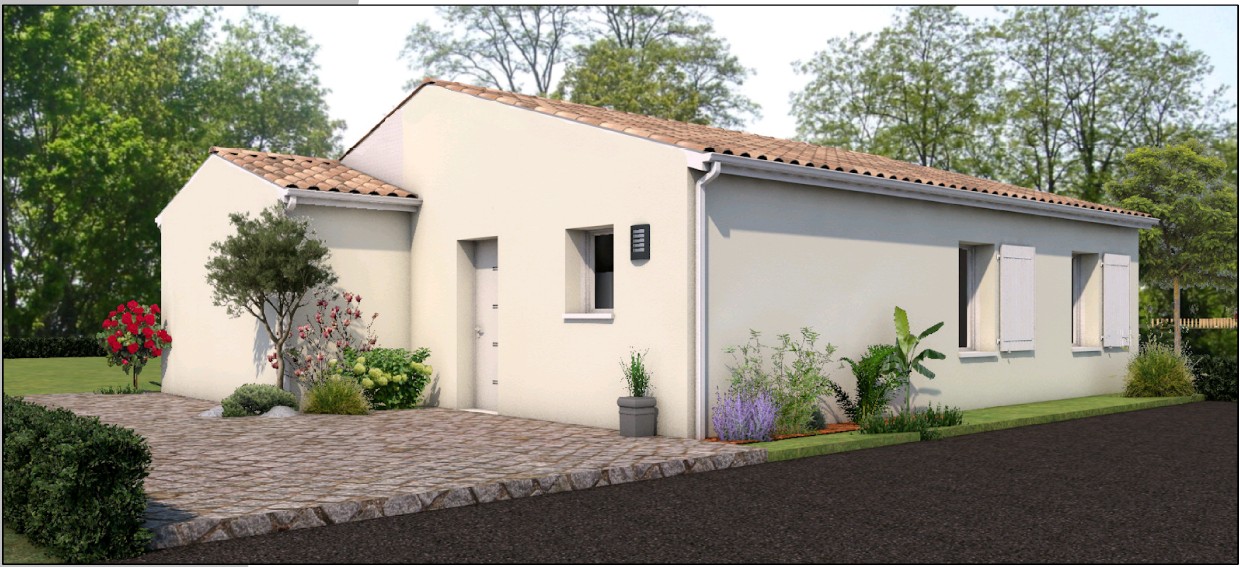 Maison + terrain Saint-porchaire  (Charente-Maritime 17)