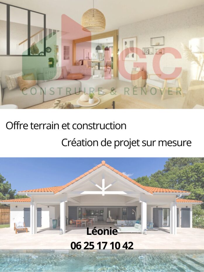 Terrain constructible Samonac  (Gironde 33)