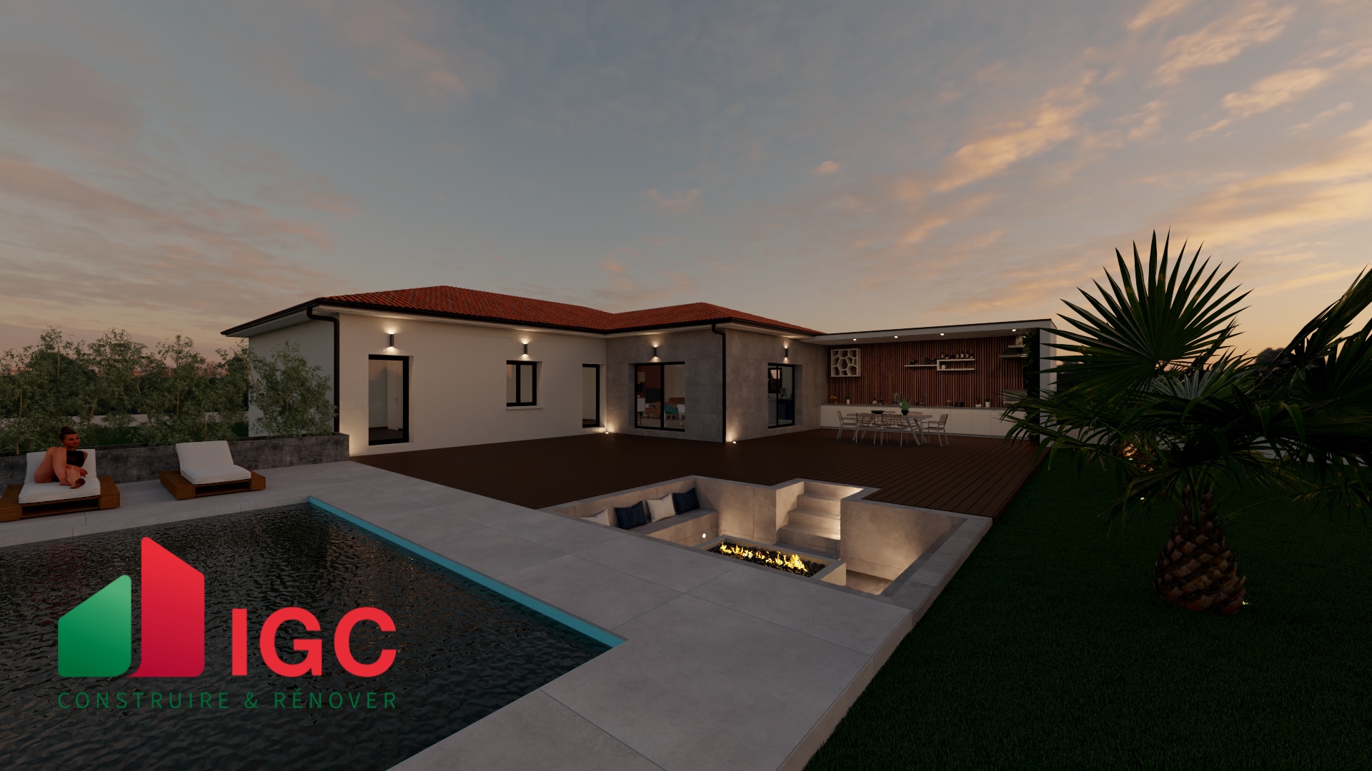 Maison + terrain Dax  (Landes 40)