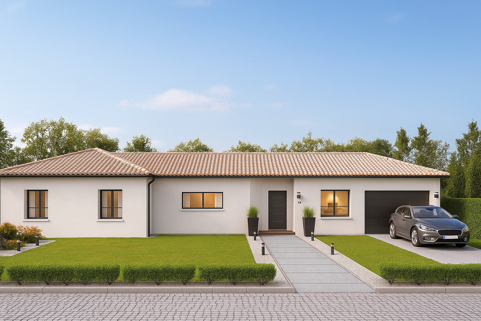 Maison + terrain Bussac-forêt  (Charente-Maritime 17)