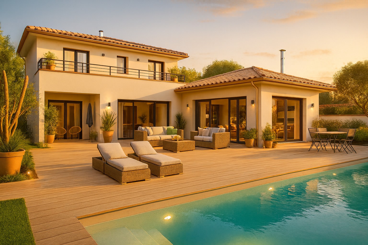 Maison + terrain Berson  (Gironde 33)