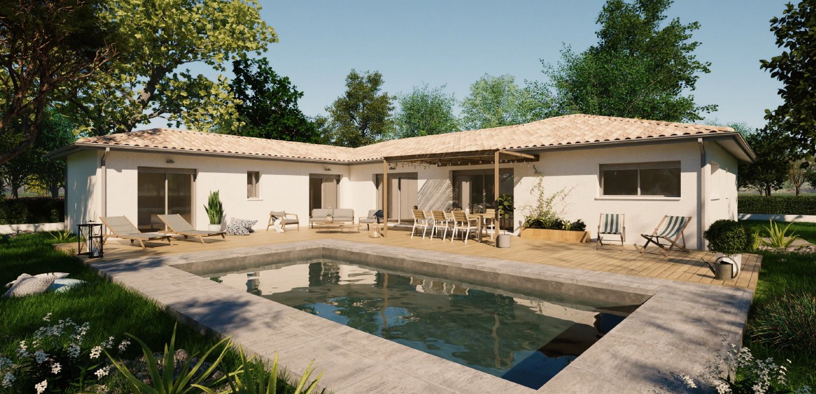 Maison + terrain Pessac  (Gironde 33)