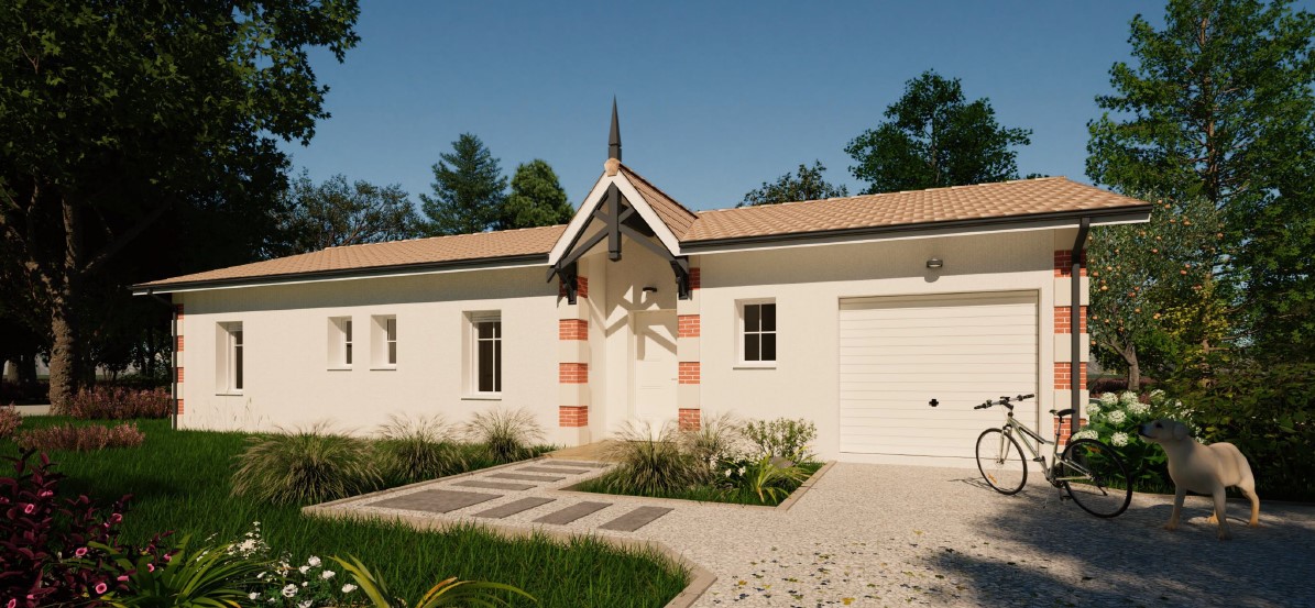 Maison + terrain Léognan  (Gironde 33)