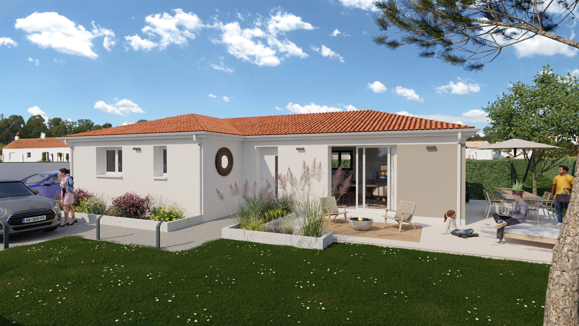 Maison + terrain Bourg  (Gironde 33)