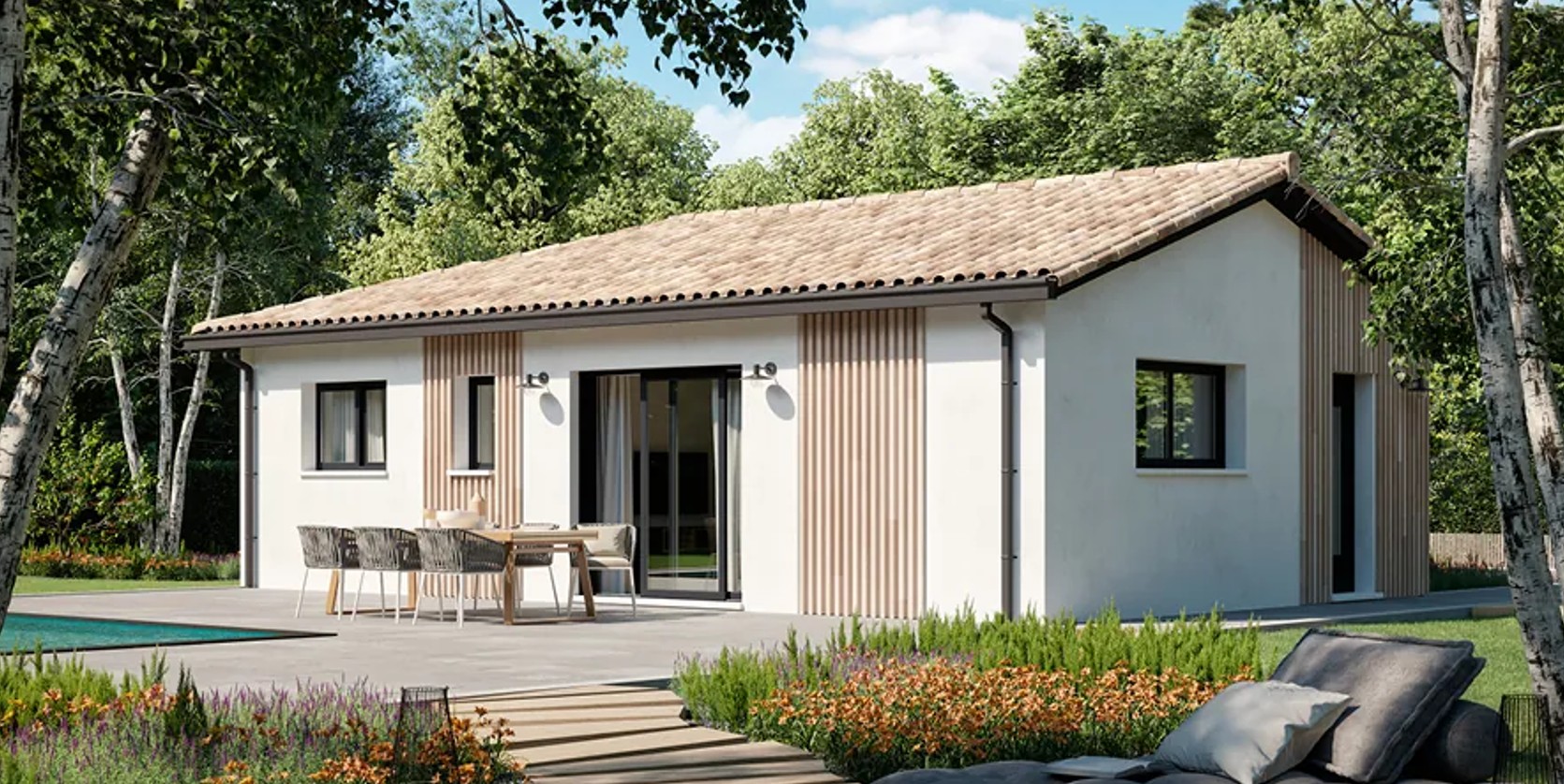 Maison + terrain Magescq (Landes 40)