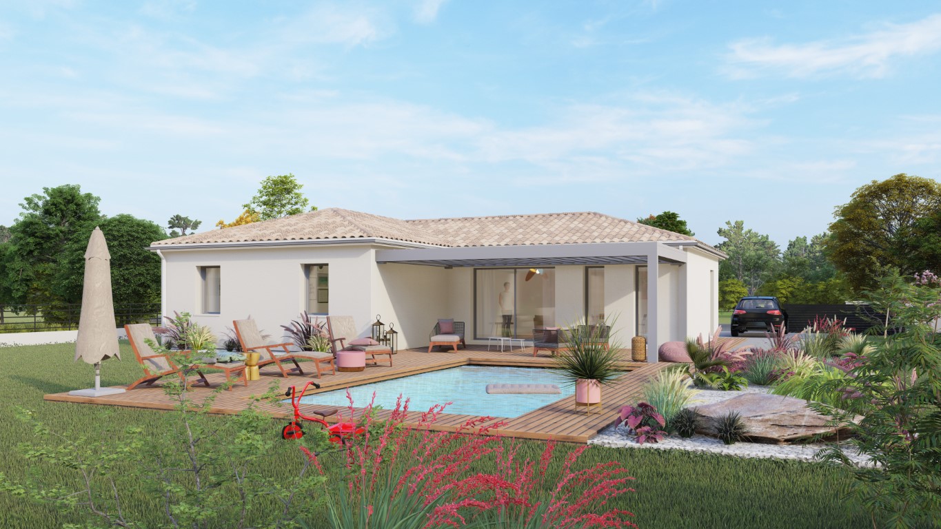 Maison + terrain Bazas  (Gironde 33)