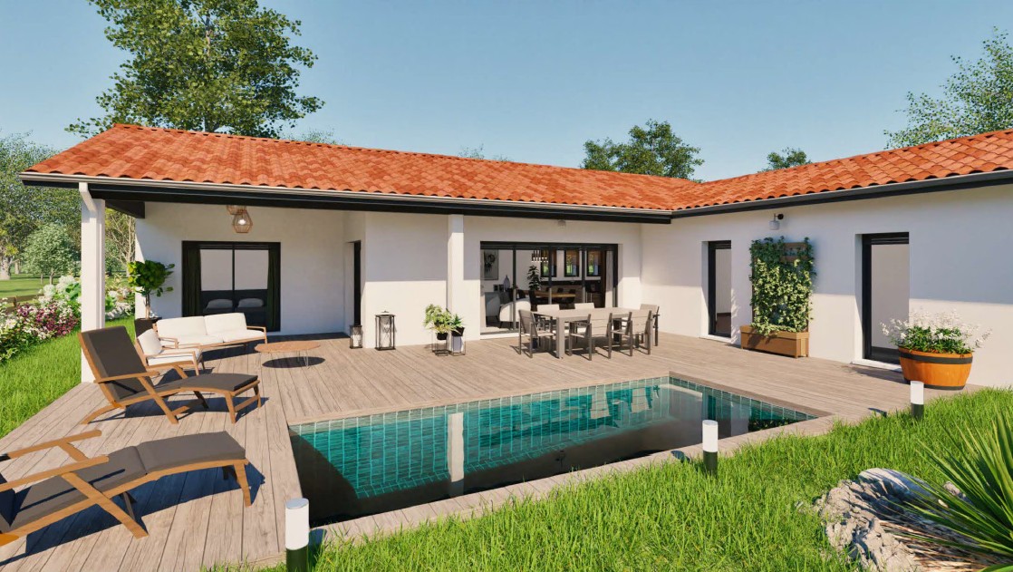 Maison + terrain Labenne  (Landes 40)